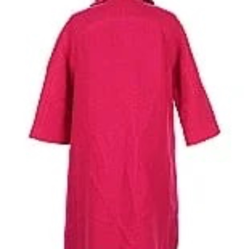 Ann Taylor Pink Wool Coat Size L - Picture 2 of 6